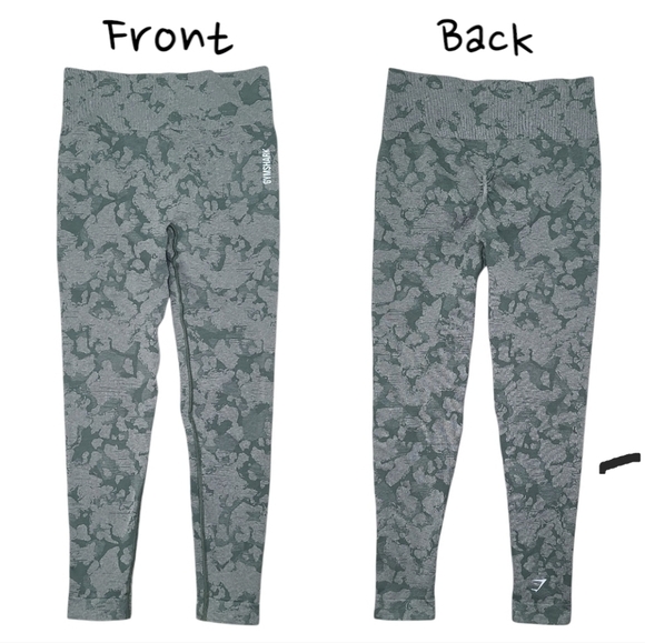 Gymshark Adapt x Whitney Scrunch Butt Leggings Green Size Large 8-10 - Picture 1 of 11